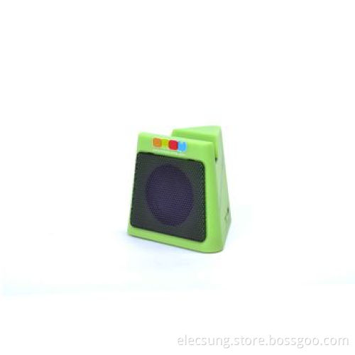 Mobile Phone Mini Speaker, Up to 6-hour Playing Time, Hands-free, Line-in, CE, FCC and RoHS Marks
